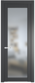   	Profil Doors 1.1.2/2.1.2 PD со стеклом графит